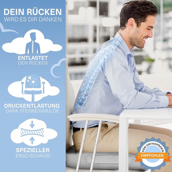 Leitz Ergo Actieve Wiebel Stoelkussen 6539 360 X 360 X 55 Mm P 1276325