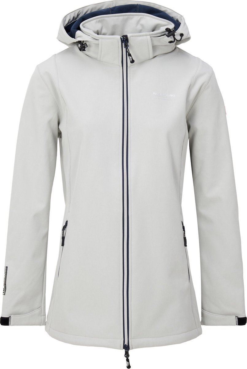 Nordberg Ronda Softshell Outdoor Zomerjas Dames Off Creme