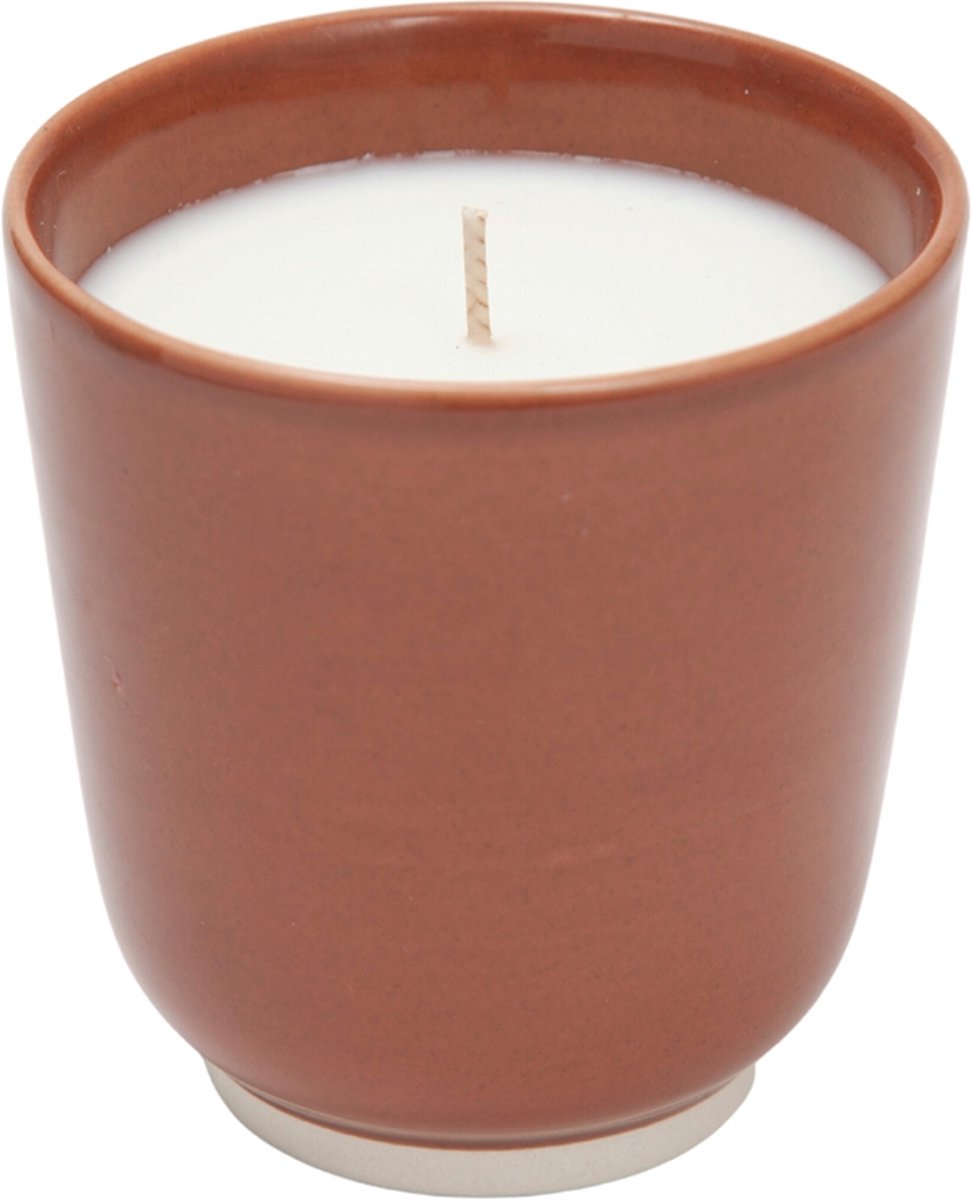 Return to Sender Geurkaars Warm Exotic - 50 branduren - steenrood