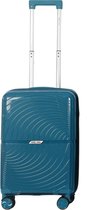 A To Z Traveller Brujas - Handbagage 54cm - Polypropyleen - 35L - Blauw - TSA Slot