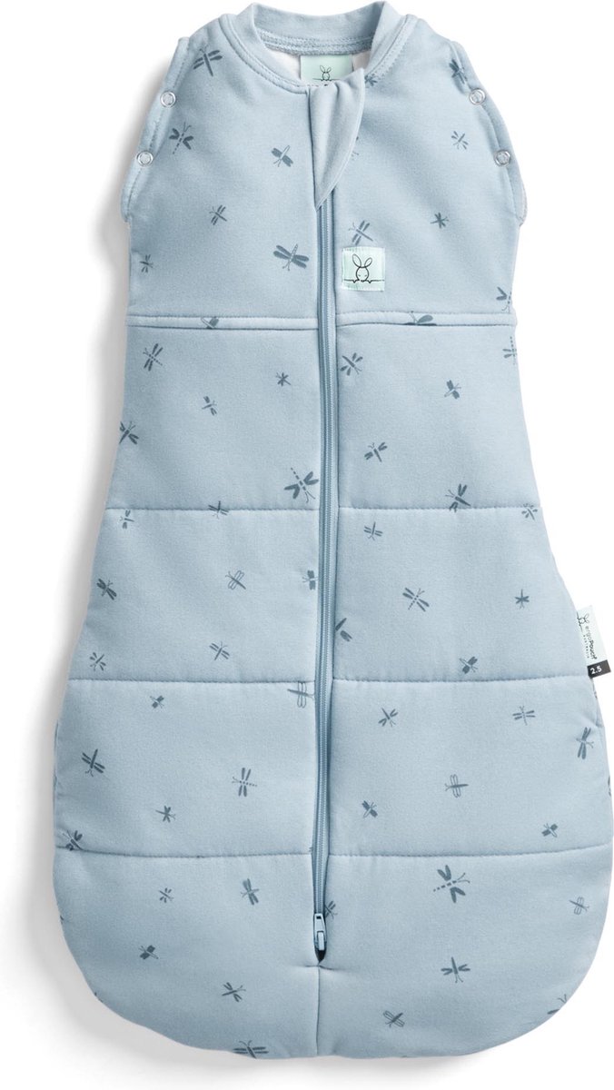 Ergopouch Cocoon inbaker slaapzak - 2,5 Tog - Slaapzak baby - Inbakerslaapzak - Slaapzakken - Newborn -Dragonflies