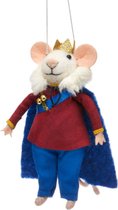 Décoration Noël En Feutre – Souris Pyjama Et Ours En Peluche – Suspension Sapin 13cm – Sass And Belle