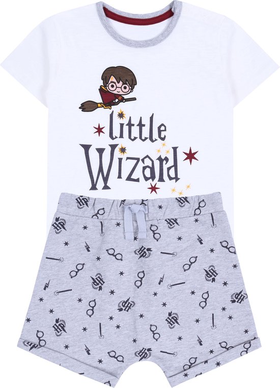 Foto: Little wizard harry potter kinder zomerset t shirt korte broek