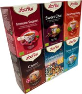 Yogi Tea Sélection Heure d'Hiver - 6 paquets x17 sachets de thé