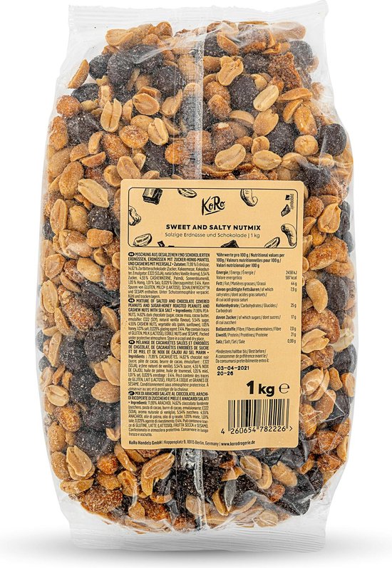 KoRo | Mélange de noix sucré et salé 1 kg