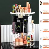 Make-uporganizer, cosmeticaorganizer, 360 graden draaibaar, van kunststof