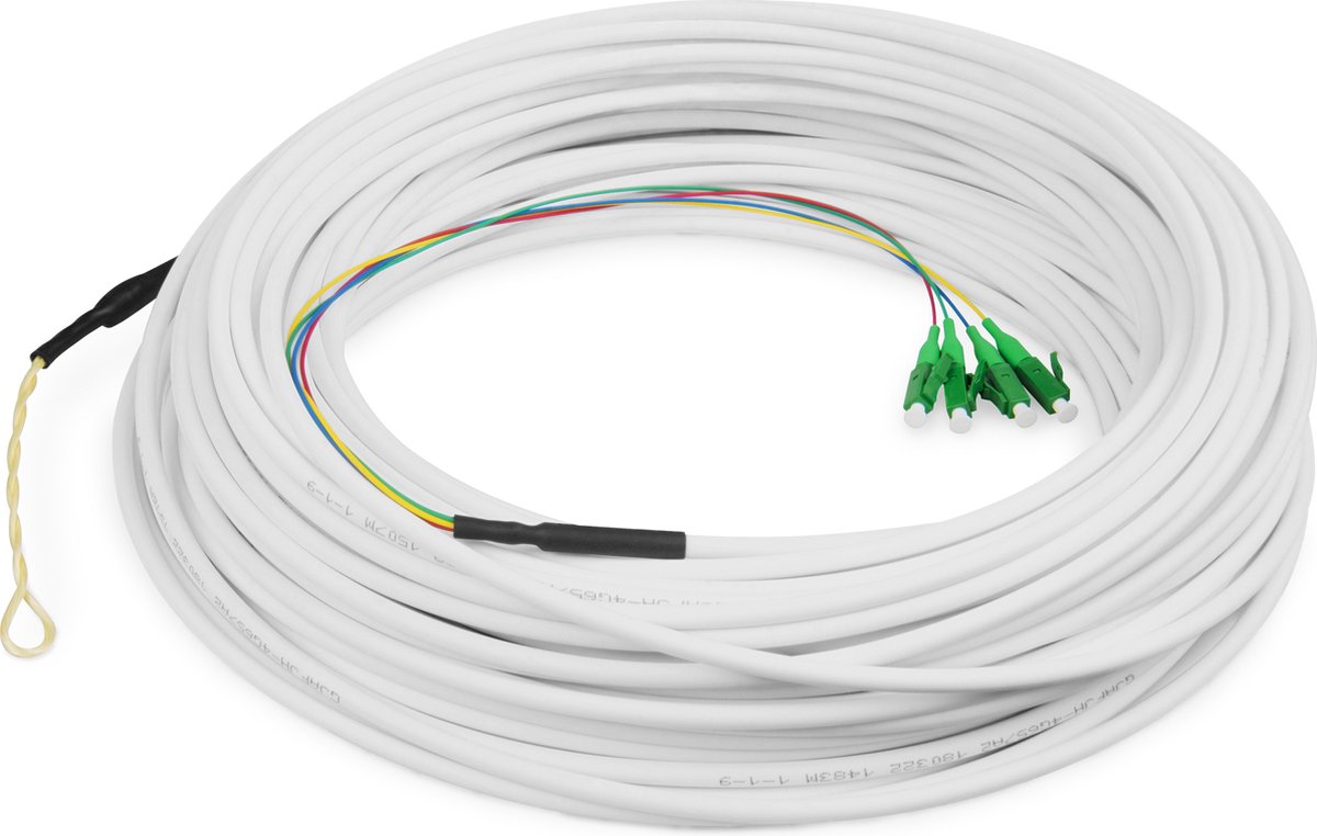 Cable Digitus FTTH Dropk SM 4 Faser, LC/APC 30m FTTH Dropkabel, Singlemode, 4 Faser, LC/APC G.657.