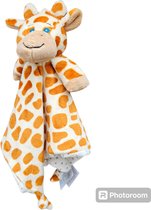 TX Store - Knuffeldoek Giraffe - Giraffe knuffel - Tutteldoek - Slaapdoekje - Baby knuffeldoekje - Knuffel - Meisje - Jongen - Baby Knuffel - 35x35cm