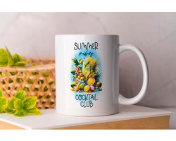 Mok Summer Vibes - Cute - funny - CoupleGifts - GiftForCouple - LoveGift - ValentinesGift - CadeauVoorKoppels - ValentijnsCadeau - PerfectCadeau