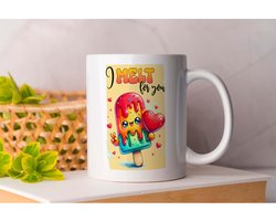 Mok Baby I Melt for you - Cute - funny - CoupleGifts - GiftForCouple - LoveGift - ValentinesGift - CadeauVoorKoppels - ValentijnsCadeau - PerfectCadeau