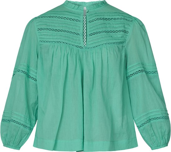 Sisters Point Blouse UNOA Light Jade Groen - Maat XS