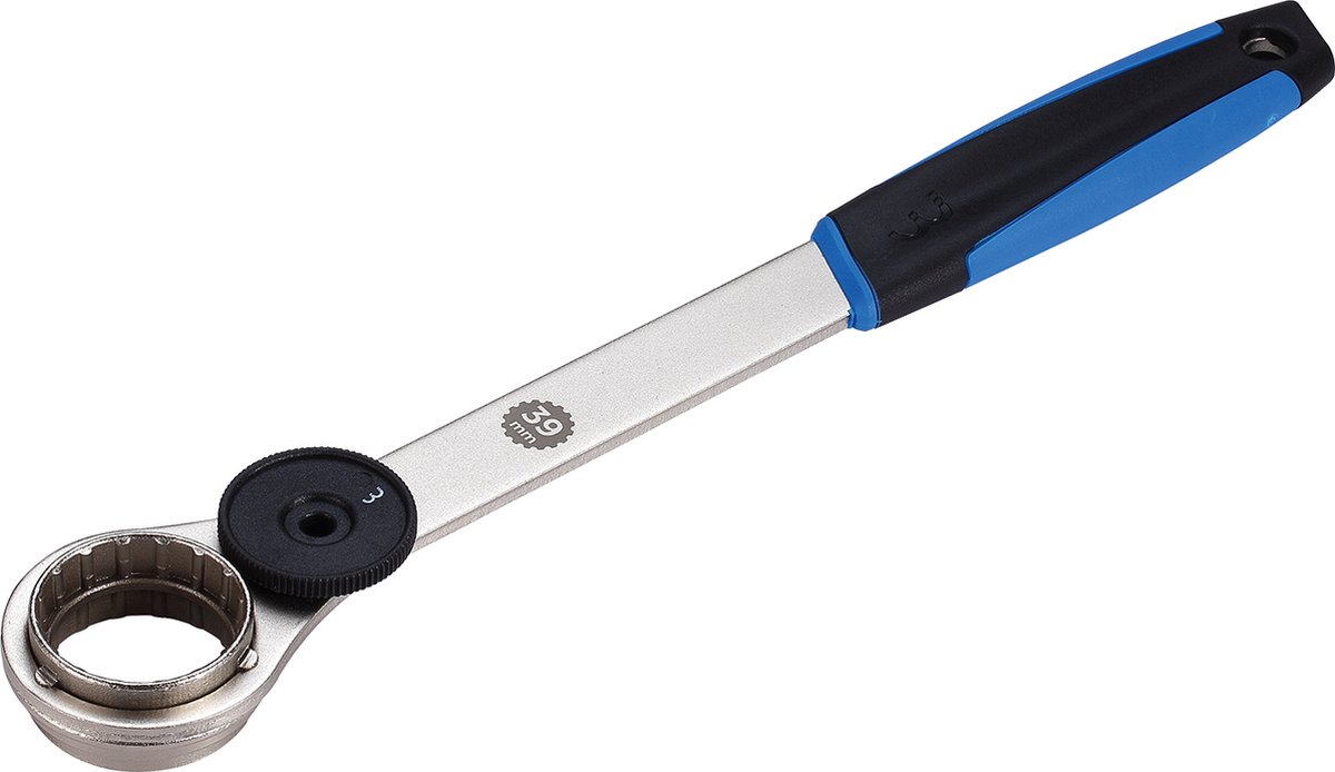 BBB Cycling BracketGrip Trapassleutel 39/41 mm - Bracketas sleutel - Onderhoud Trapas - Extra lang: 33 cm - Fietsgereedschap - BTL-116