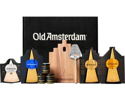 Old Amsterdam Royal Collection - Borrelpakket - Borrelhapjes - Cadeau vader - Cadeau vader - Kaas - Kaaspakket