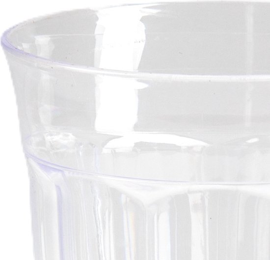 12 stuks acryl waterglazen, drinkglazen, premium bekers, 160 ml, onbreekbare kristalglazen voor kinderen, stapelbare bekers van plastic, voor thuis, camping, picknick, BBQ, 6 kleuren