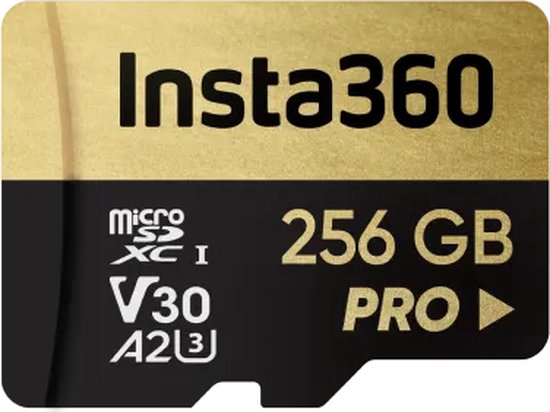 Insta360 - High Speed SD Card 256GB - Snelle Micro SD kaart - X4 X3 Ace Pro