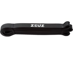ZEUZ 1 Stuk Weerstandsband Elastiek voor Fitness & CrossFit – Resistance Stretch Power Bands voor Pull Ups, Krachttraining & Stretching - Zwart
