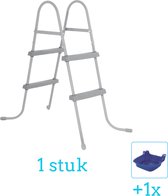 Bestway Flowclear - Marches de piscine - 84 cm avec bain de pieds Bestway (1 pièce)