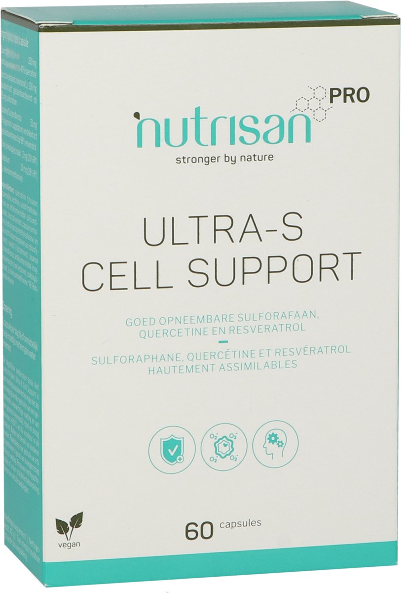Goedkoopste Nutrisan Ultra-S Cell Support - 60 capsules - Kruidenpreparaat