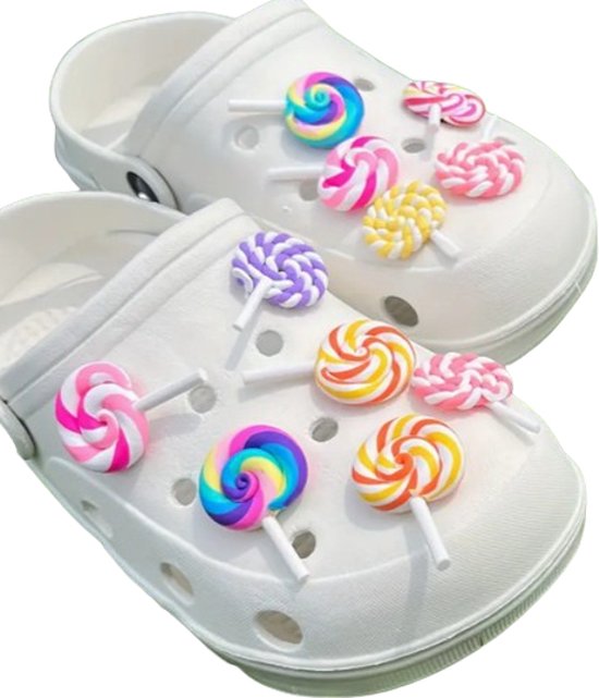 Foto: Crocs pins lolly 8 stuks crocs pins lolly crocs charms lolly crocs accessores