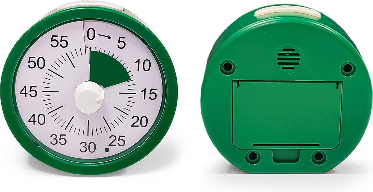 Time4Time - Timer - Groen - Rond - Klok - Tijd - Kinderen - Volwassenen - Leren - School