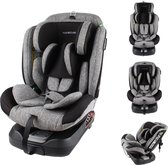 Bol.com X Adventure Autostoel Supreme i-Size Met Isofix 360° Draaibaar Groep 0/1/2/3 (0-36 kg) Vanaf 40 tot 150 cm -Grijs aanbieding