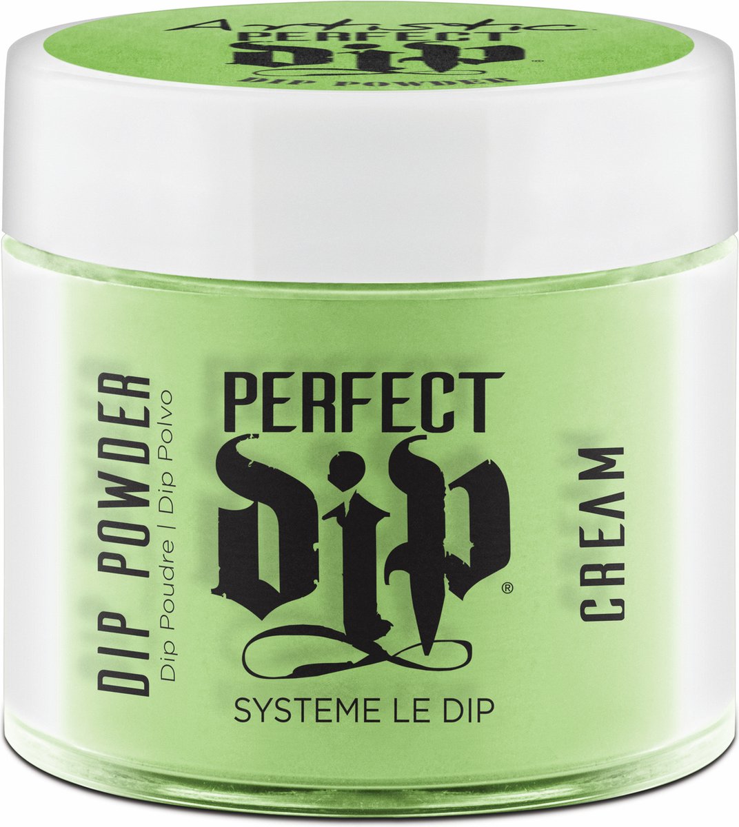 Goedkoopste Artistic Nail Design Perfect Dip Poeder ' Shaded Not Jaded ' ( Neon Groen Crème