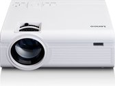 Bol.com Lenco Beamer - Full HD 1080P - Projector met Bluetooth - LPJ-280WH Mini Beamer - Wit aanbieding