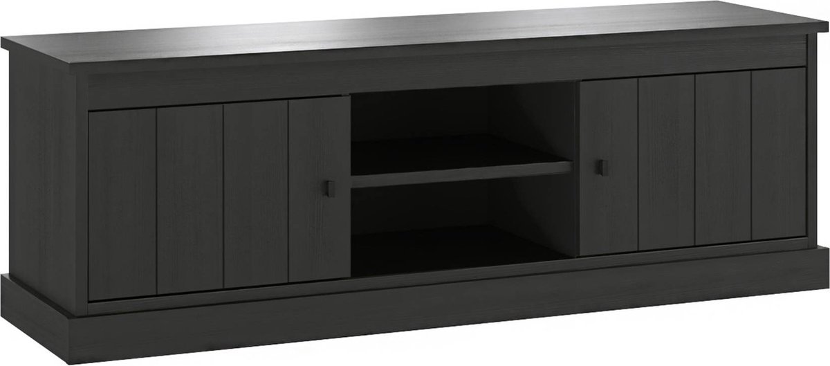 BELFURN Balencia zwart - tv meubel 155cm