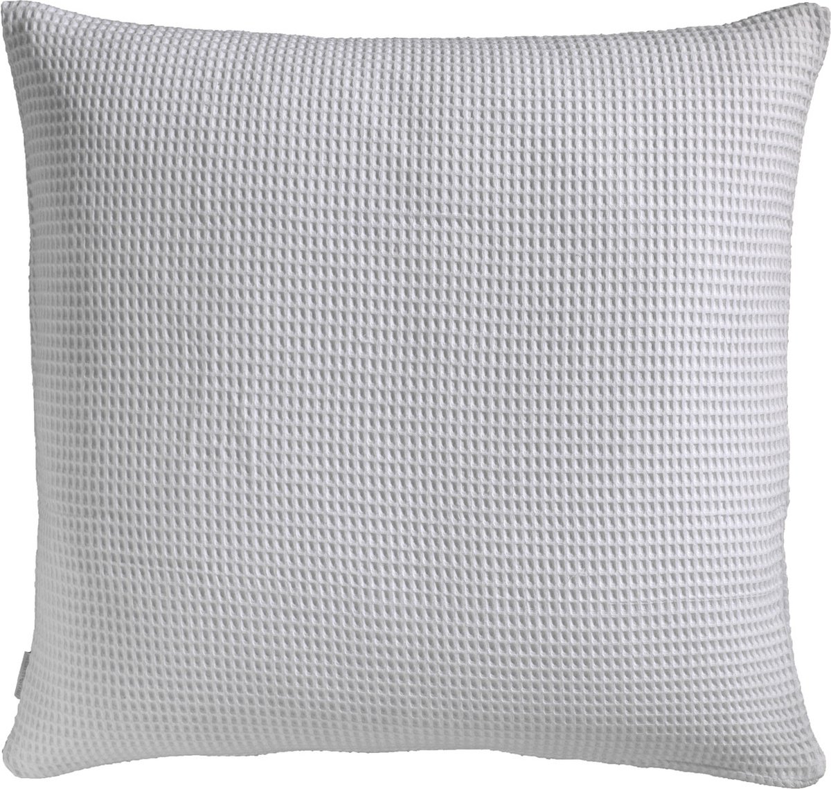 Heckettlane Kussensloop Wafel - Kussenhoes van 50x50 cm - 1 stuk - 100% Katoen - Wit