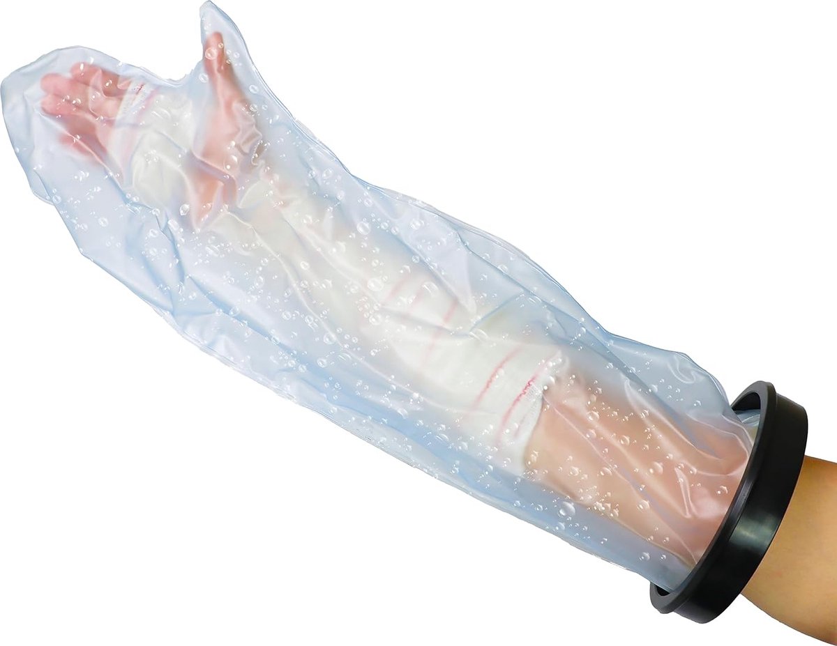 Goedkoopste Douchehoes arm - Gipshoes arm - Douchehoes - S - Gipshoes - Hand - Gips hoes - Must have!