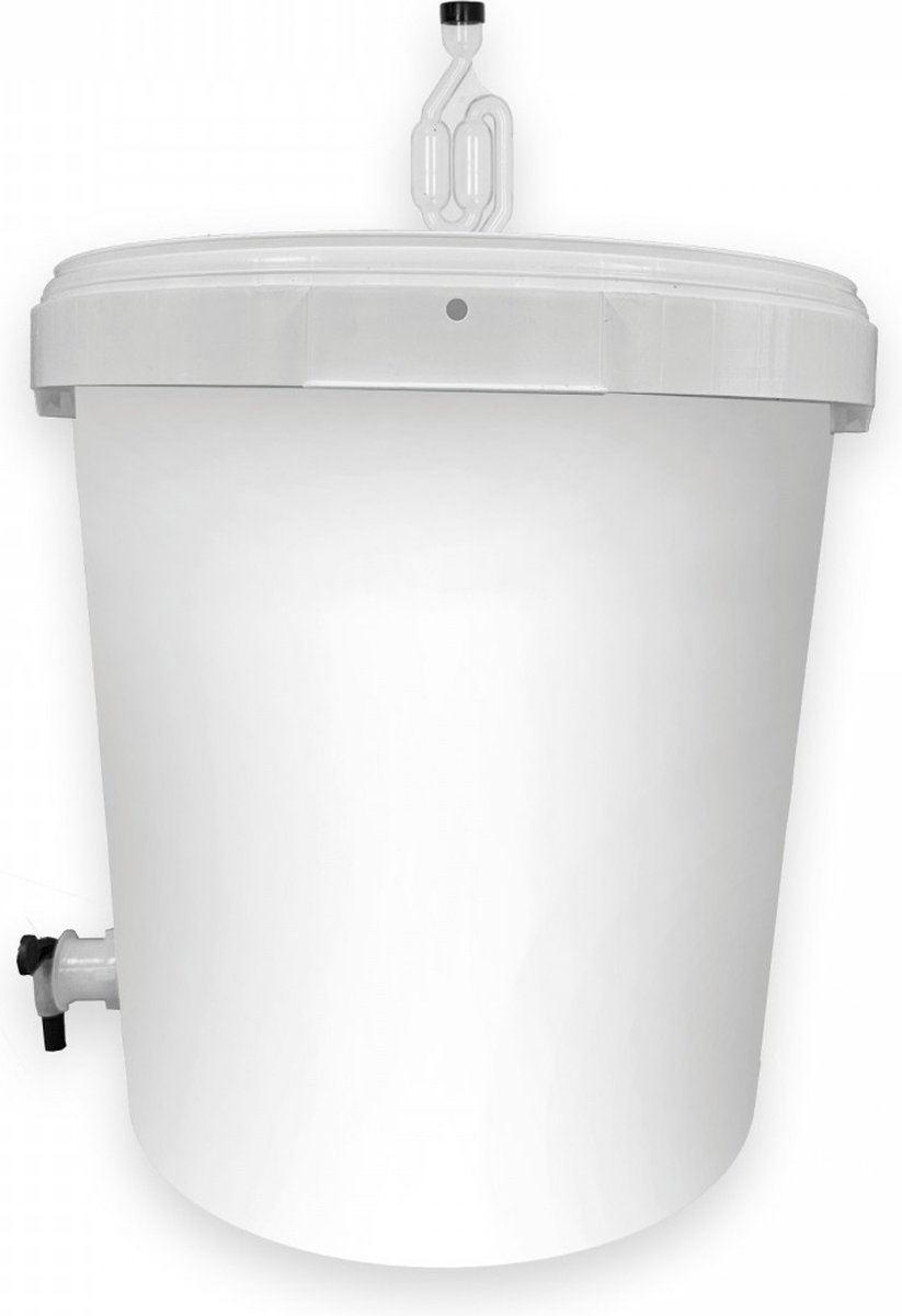 Gistingsvat met kraan - gistingsemmer voor bierbrouwen - 30 liter