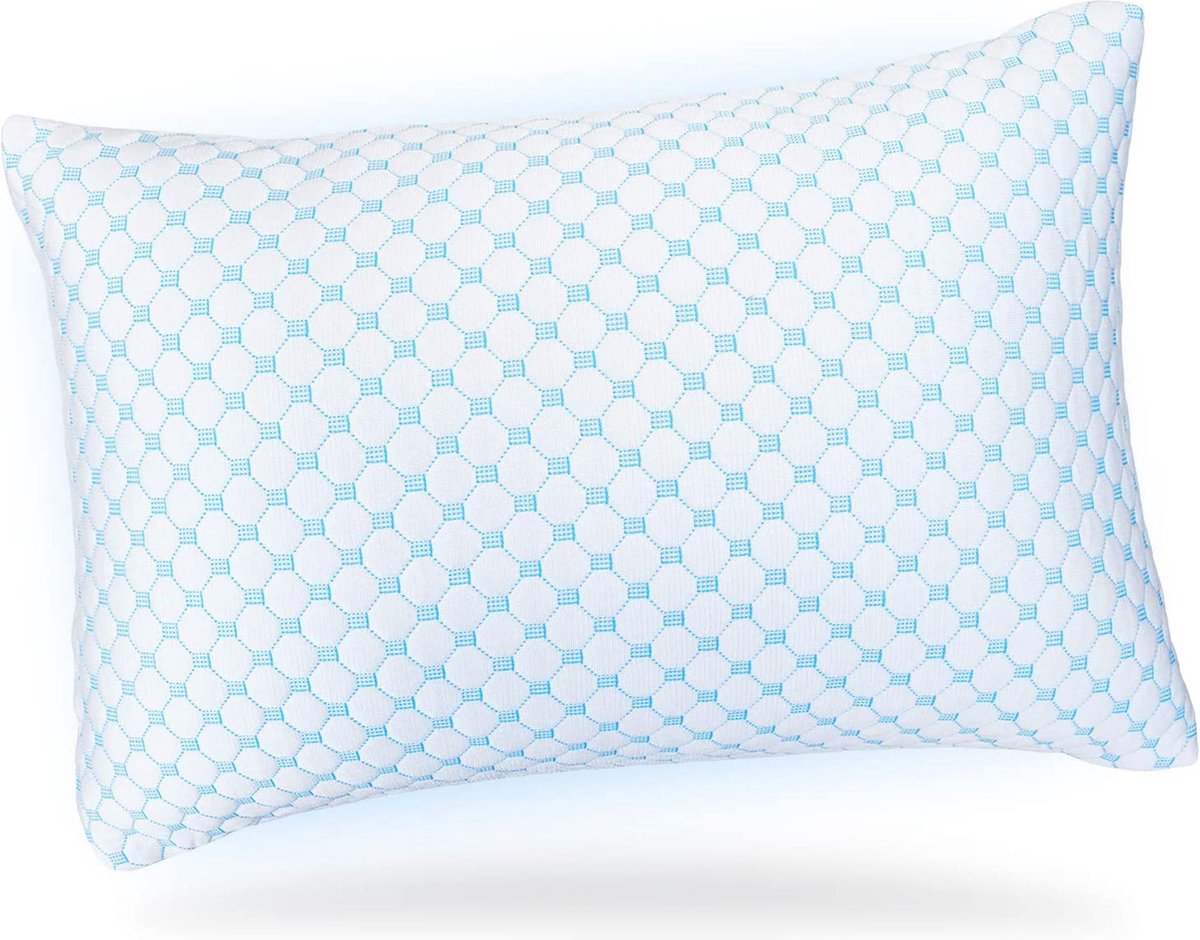 Premium Hoofdkussen - Memory Foam - Afstelbaar Design - Geschikt voor rug- zij- en buikslapers - Versnipperd Traagschuim - Orthopedisch en Ergonomisch - 50x70cm