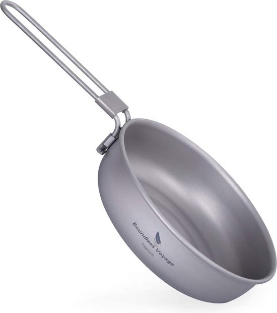 Jemora Ultralight Titanium Frypan Outdoor Camping Wandelen