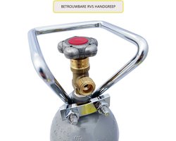 CO2 - Fles - Koolzuurcilinder - CO2 cilinder tot 600 liter bier - 2,0 kg - tot 10 jaar TÜV CO2 - Fles - Koolzuurcilinder - CO2 cilinder tot 600 liter bier - 2,0 kg - tot 10 jaar TÜV