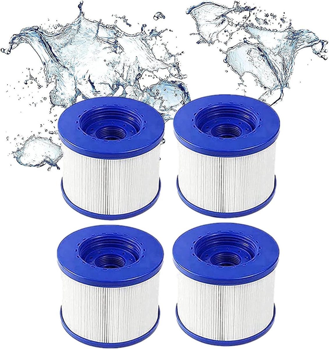 Whirlpool filter vervanging - hot tub filterpatroon met schroefdraad - spa-filter cartridge voor Aqua Spa/Aquaparx/Ospazia/Nordic Spa - zwembadfiltratie