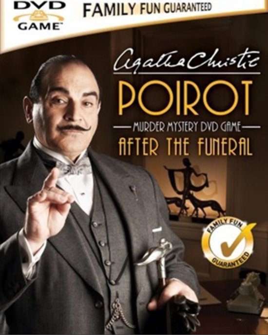 Foto: Poirot after the funeral murder mystery dvd game interactive dvd 