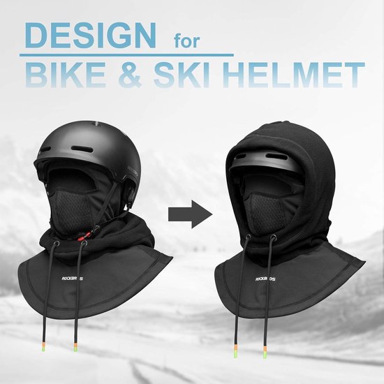 DUKUSEEK Verwarmde winterhalsband, elektrische nekwarmer voor skiën, oplaadbare fleece-maskinger voor heren en dames