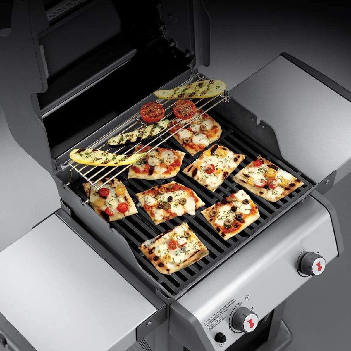 Grillrooster Roestvrijstaal 47 Cm - Weber BBQ - Niet Inklapbaar Brandsseller Rond O445 Cm