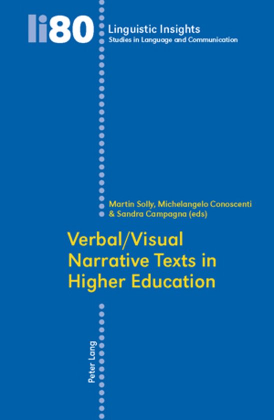 Verbal/Visual Narrative Texts In Higher Education - cover