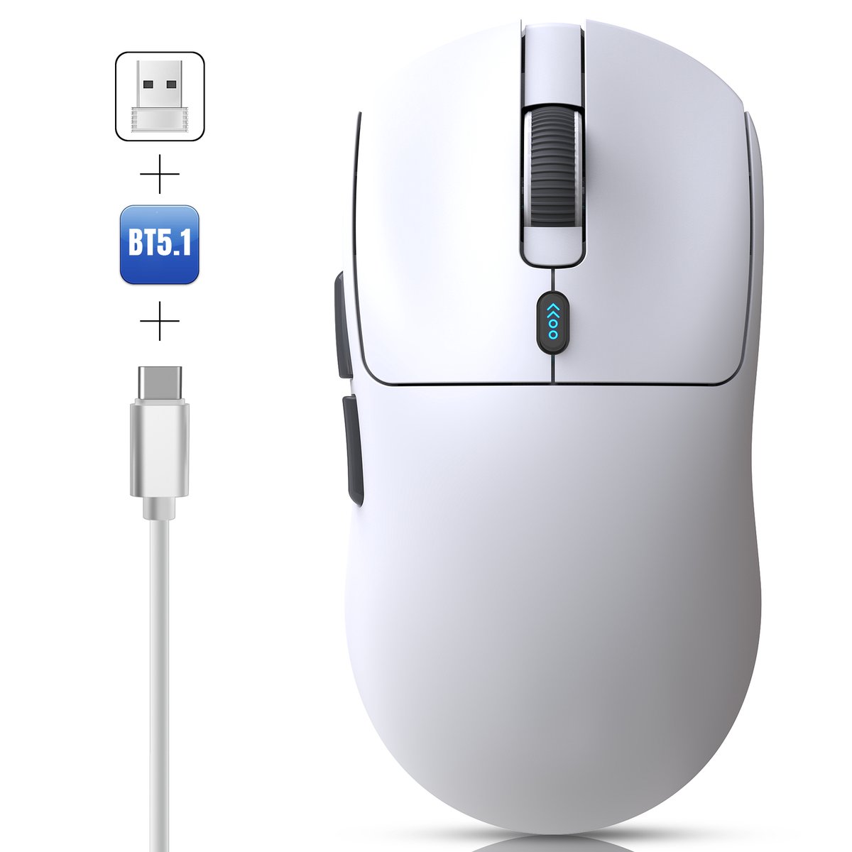 Fuegobird T68 Gaming Muis - 54g Ultra Lichtgewicht thumbnail 2