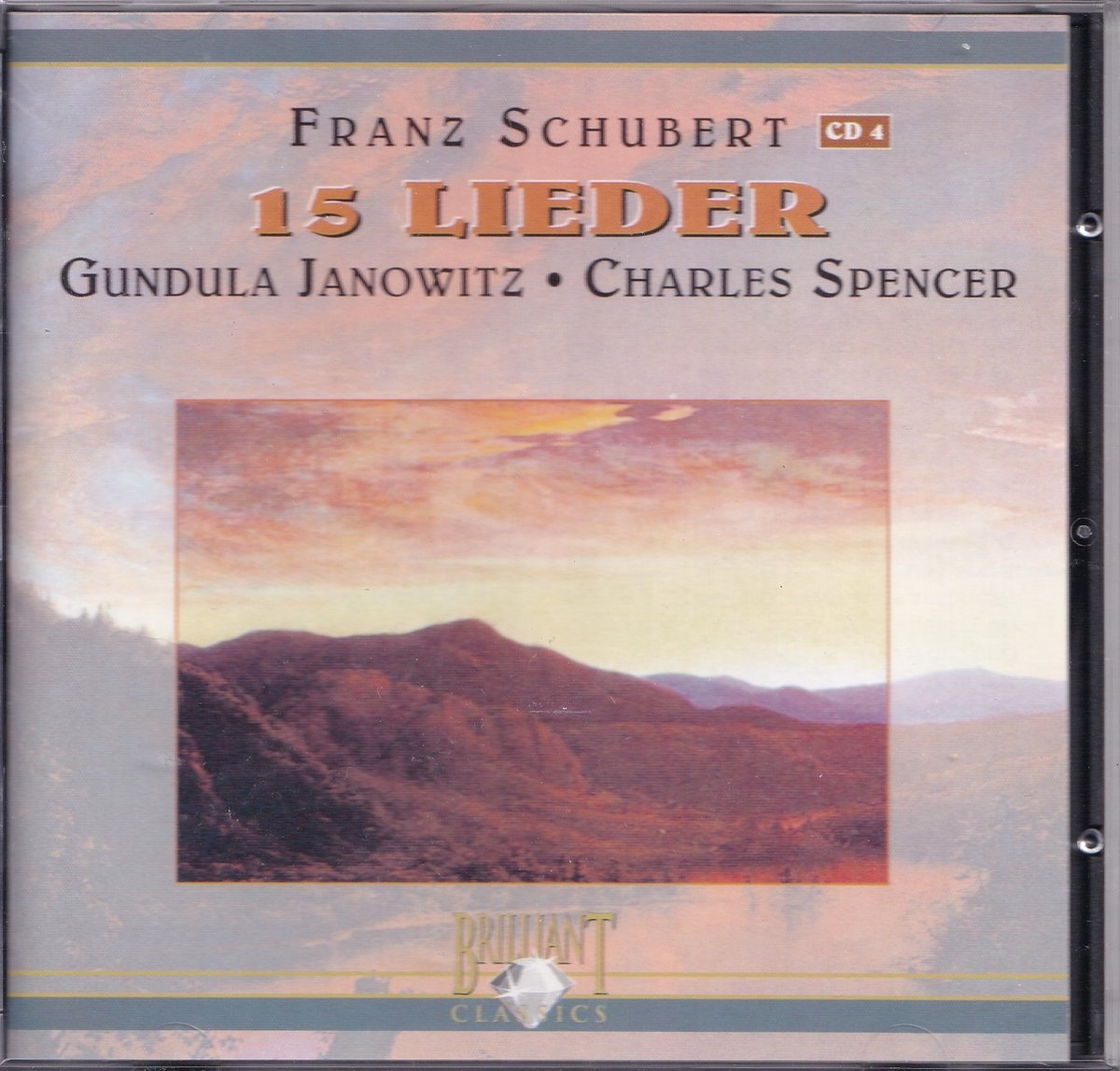 15 Lieder, Schubert Lieder CD 4 - Franz Schubert - Gundula Janowitz (sopraan), Charles Spencer (piano)