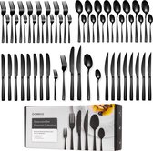 Bol.com Deleca 8 Persoons Bestekset Essential (48-delig) - Lepels Messen Vorken Steakmessen & Gebaksvorkjes - Vaatwasserbestendi... aanbieding