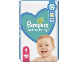Pampers active baby Luiers maat 4 (9-14 kg) - 70 stuks