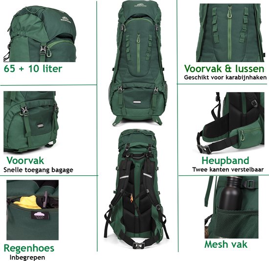 Backpack 65 liter dames - Mode accessoires kopen