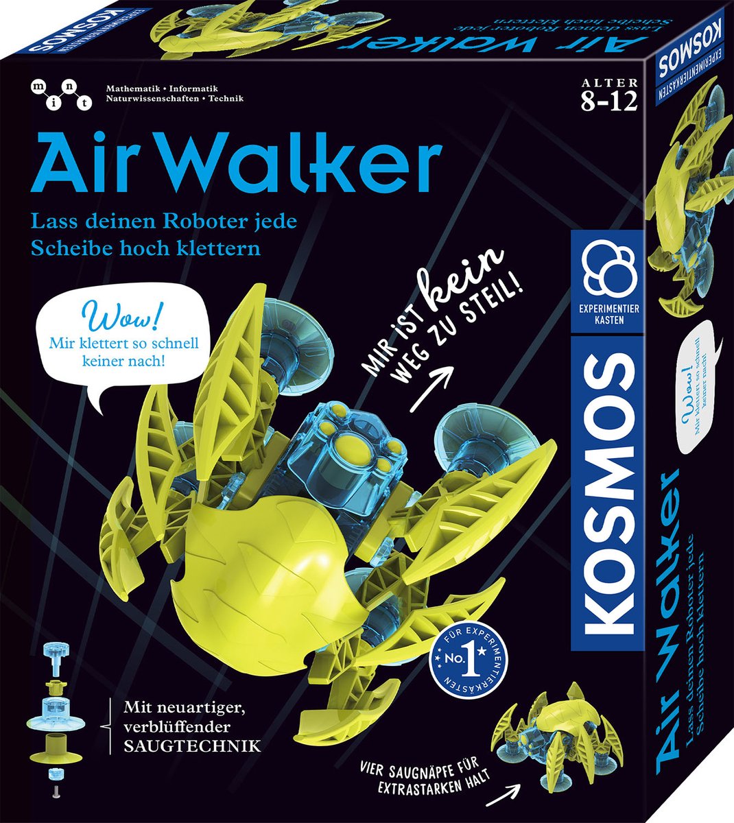 Kosmos Air Walker, Experimentset, Natuurkunde, 8 jaar