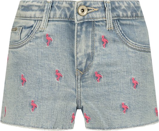 Jean Fille Vingino - Taille 152-156 - Coupe Droite Bleu - Occasion Très Bon État