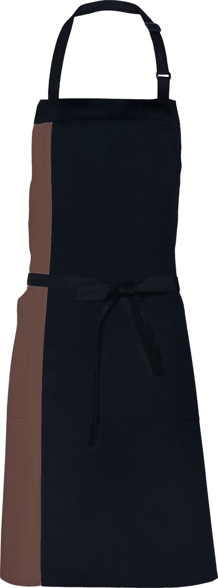 Duo schort - Brown - 85 x 72 cm - Link Kitchen Wear
