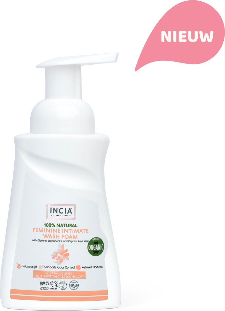 Goedkoopste Incia - Natuurlijke Intimate Wash Foam