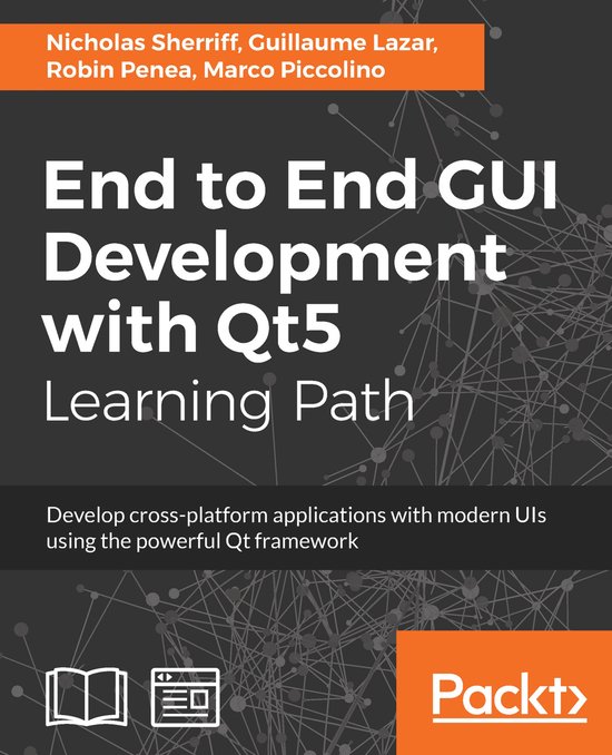End to End GUI Development with Qt5 - cover