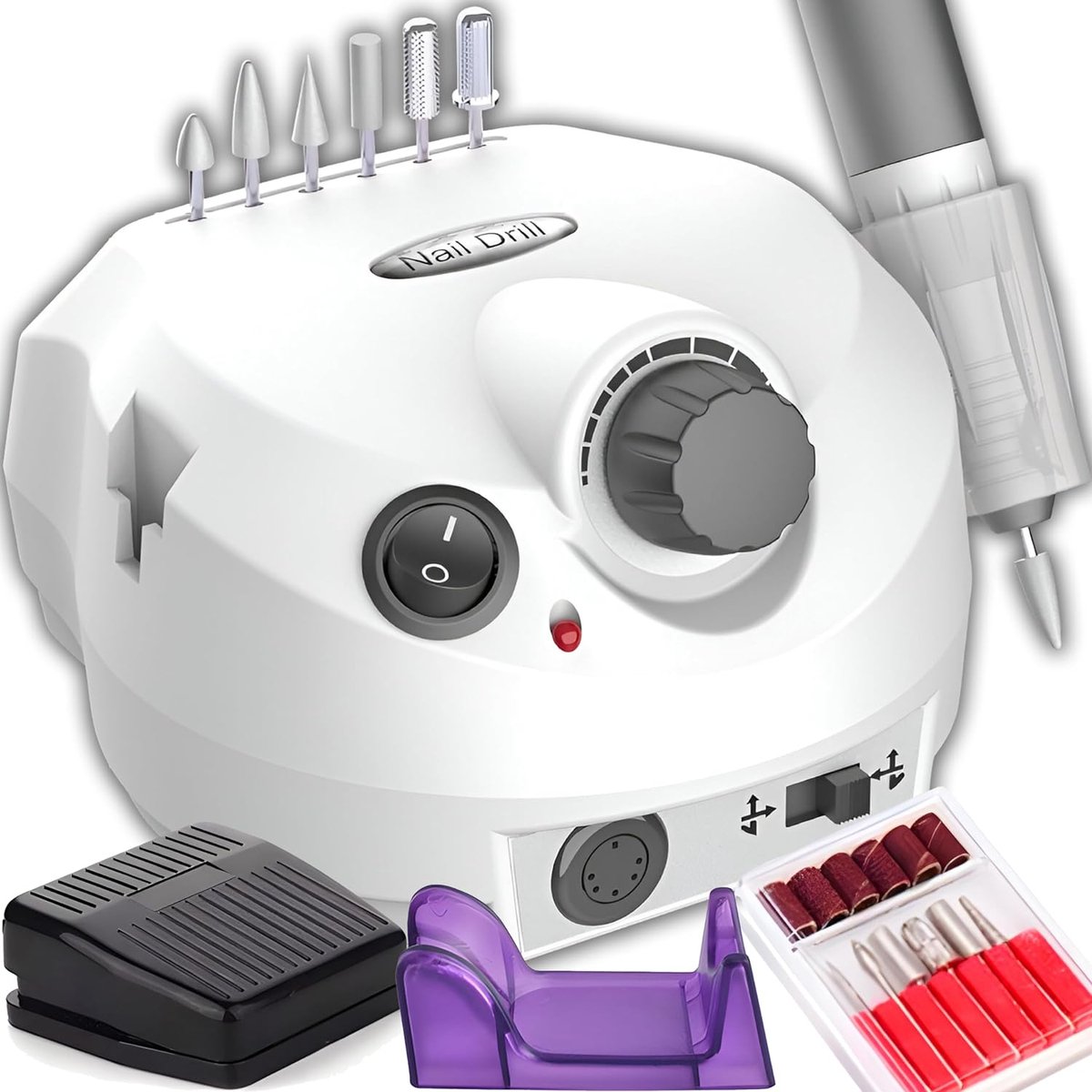 Thuys Nagelfrees set Nagelfrees elektrische Nagelfrees Electrisch Nagelfrees Manicure Pedicure Manicure set Manicureset Pedicureset Pedicure set Nagelfrees Machine Elektrische nagelvijl voor gelnagels Nagelfreesmachine